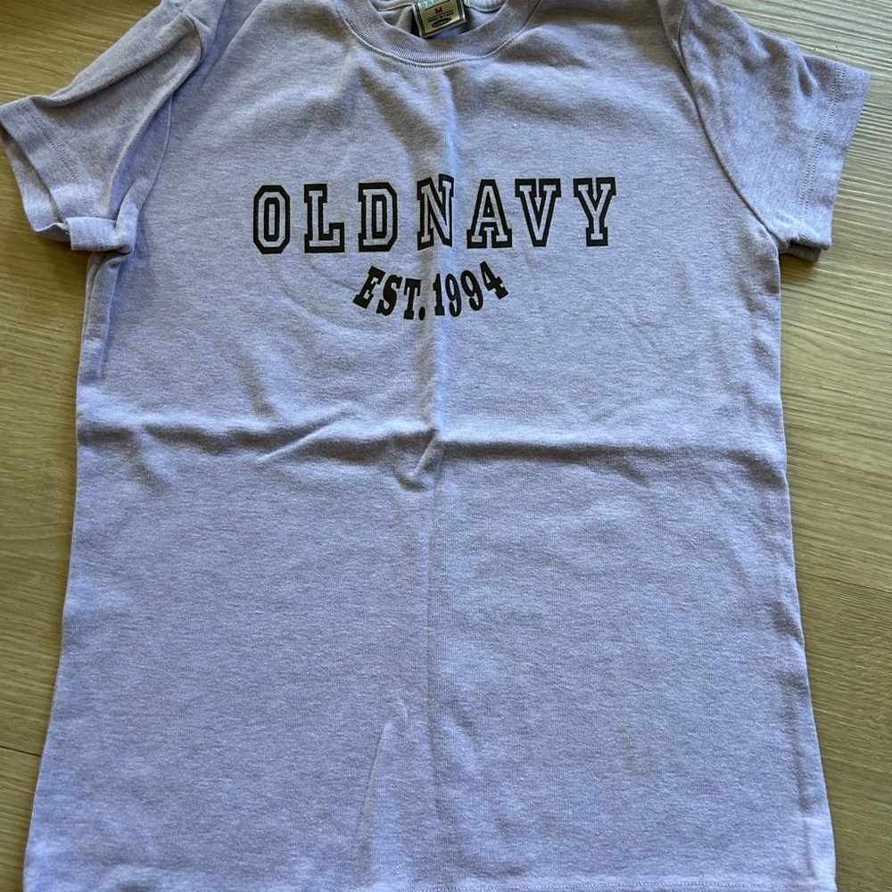Vintage 90s Old Navy women’s Purple baby tee T-Shirt